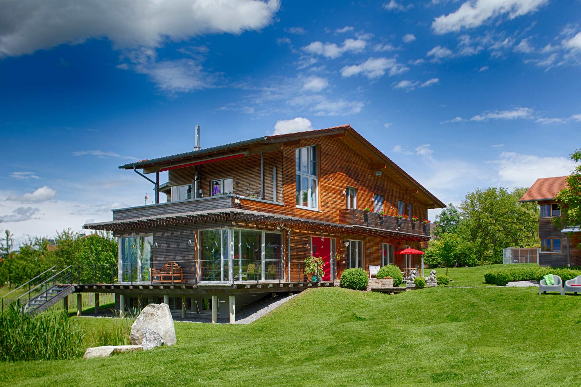 Wildhaus aus Massivholz